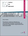 Buchcover Physikalisch nichtlineare Modellierung und numerische Simulation struktureller und funktionaler magnetoelektrischer Verb