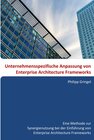 Buchcover Unternehmensspezifische Anpassung von Enterprise Architecture Frameworks