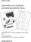 Buchcover Deutschkurs für Ausländer auf muttersprachlicher Basis - Arbeitsheft 8