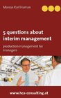 Buchcover 5 Questions About Interim Management