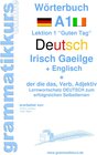 Buchcover Wörterbuch Deutsch - Irisch Gaeilge - Englisch Niveau A1