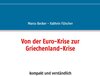 Buchcover Von der Euro-Krise zur Griechenland-Krise