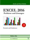 Buchcover Excel 2016 . Probleme und Lösungen . Band 3