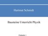 Buchcover Bausteine Unterricht Physik
