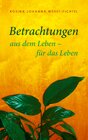 Buchcover Betrachtungen