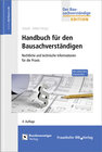 Buchcover Handbuch für den Bausachverständigen