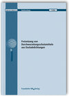 Buchcover Freisetzung von Durchwurzelungsschutzmitteln aus Dachabdichtungen. Abschlussbericht