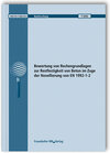 Buchcover Bewertung von Rechengrundlagen zur Restfestigkeit von Beton im Zuge der Novellierung von EN 1992-1-2. Abschlussbericht