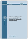 Buchcover Validierung des Laborversuches nach DIN CEN/TS 16637-2 zur Freisetzung von Radiziden aus Bitumendachbahnen. Abschlussber