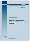 Buchcover Entwicklung einer modularen, flexiblen und mobilen Wohneinheit - MonoBau
