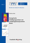 Buchcover Energetische Schädigungsanalyse von ermüdungsbeanspruchtem Beton
