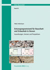 Buchcover Entsorgungsnotstand für Bauschutt und Erdaushub in Hessen