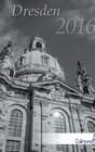 Buchcover Buchkalender Dresden 2016 - Kalender / Terminplaner - 12x19cm - Spiralbindung - 31 schwarz-weiß-Aufnahmen