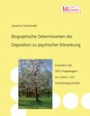 Buchcover Biographische Determinanten der Disposition zu psychischer Erkrankung