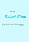 Buchcover Robert Blum 1