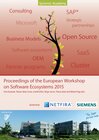 Buchcover Proceedings of the European Workshop on Software Ecosystems 2015