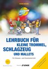 Buchcover Lehrbuch für kleine Trommel, Schlagzeug und Mallets