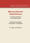 Buchcover Mennonitischer Katechismus mit Glaubensbekenntnis und Glaubensartikeln