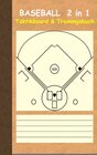 Buchcover Baseball 2 in 1 Taktikboard und Trainingsbuch