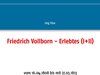 Buchcover Friedrich Vollborn - Erlebtes (I+II)