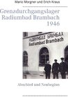 Buchcover Grenzdurchgangslager Radiumbad Brambach 1946