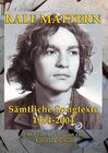Buchcover Sämtliche Songtexte 1984-2004