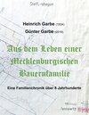 Buchcover Aus dem Leben einer Mecklenburgischen Bauernfamilie