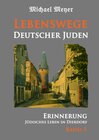 Buchcover Lebenswege Deutscher Juden