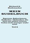 Buchcover Mein Sudelbuch, Teil 3
