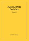 Buchcover Ausgewählte Gedichte, Band 2