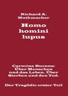Buchcover Homo homini lupus. Der Tragödie erster Teil