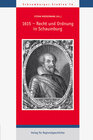 Buchcover 1615 – Recht und Ordnung in Schaumburg