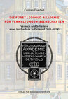 Buchcover Die Fürst Leopold-Akademie für Verwaltungswissenschaften