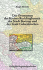 Buchcover Die Ortsnamen des Kreises Recklinghausen, der Stadt Bottrop und der Stadt Gelsenkirchen