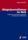 Buchcover Bürgerjournalismus im Web