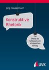 Buchcover Konstruktive Rhetorik