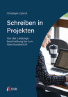 Buchcover Schreiben in Projekten