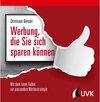 Buchcover Werbung, die Sie sich sparen können