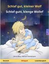 Buchcover Schlaf gut, kleiner Wolf - Schlof gutt, klenge Wollef (Deutsch - Luxemburgisch) / Sefa Bilinguale Bilderbücher