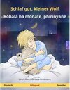 Buchcover Schlaf gut, kleiner Wolf - Robala ha monate, phirinyane (Deutsch - Sesotho) / Sefa Bilinguale Bilderbücher