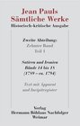 Buchcover Jean Pauls Sämtliche Werke. Historisch-kritische Ausgabe