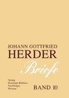 Buchcover Johann Gottfried Herder. Briefe.