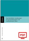 Buchcover Das betriebliche Löschkonzept für personenbezogene und buchhalterische Daten (E-Book,pdf)