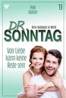 Buchcover Dr. Sonntag 13 - Arztroman / Dr. Sonntag Bd.13