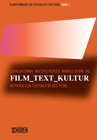 Buchcover Film, Text, Kultur