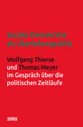 Buchcover Soziale Demokratie als Überlebenspolitik