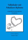 Buchcover Volkslieder mit Vokalisen-Refrains