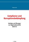 Buchcover Compliance und Korruptionsbekämpfung