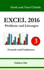 Buchcover Excel 2016 . Probleme und Lösungen . Band 3