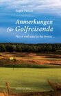Buchcover Anmerkungen für Golfreisende